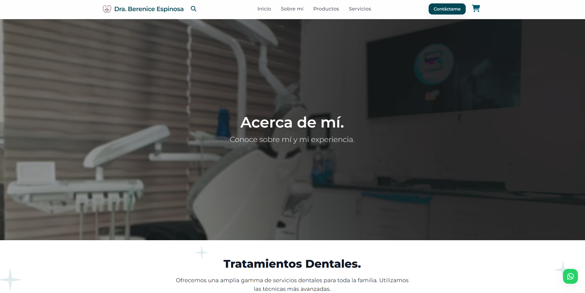 Plataforma para Clínica dental 1
