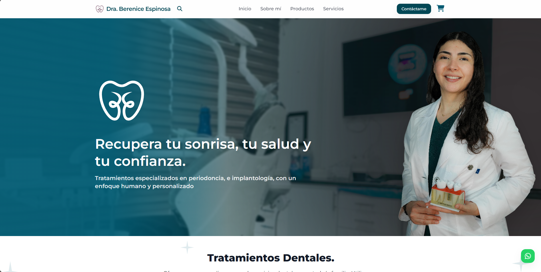 Plataforma para Clínica dental
