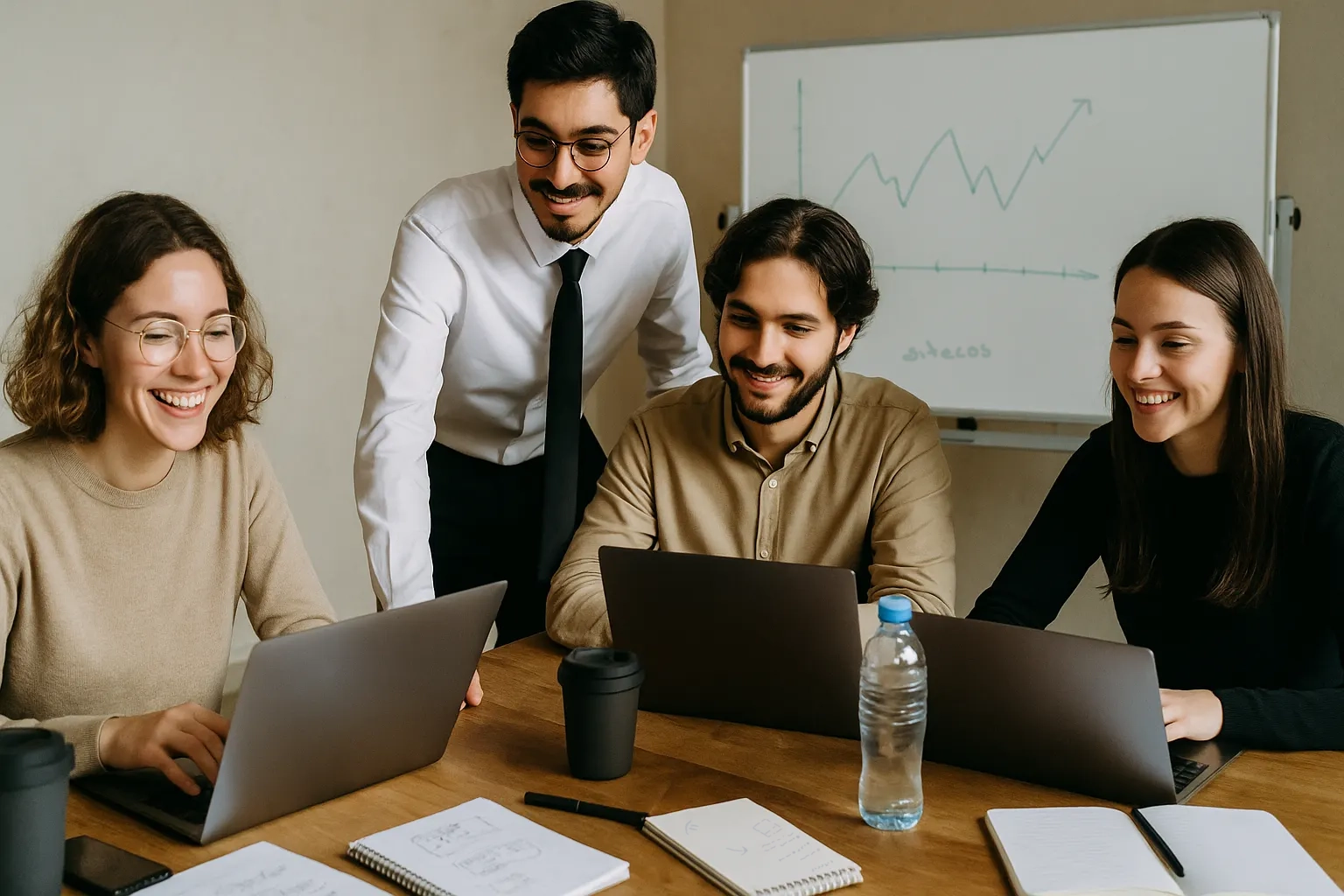 Nuestro equipo trabajando